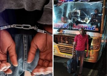 Drug Trafficker Caught by DCI After Dramatic Bus Ejection
