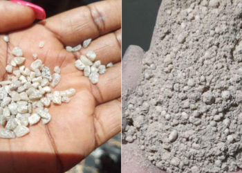 A collage of the suspected fake fertilizer distributed in Kenya. PHOTO/Courtesy.