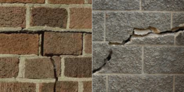 A collage of cracked walls. PHOTO/ Courtesy