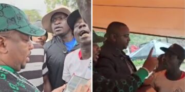 Sonko Intervenes to Protect Andrew Kibe from Angry Mob