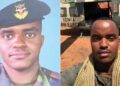 A collage of fallen KDF pilot Major Benson Magondu.