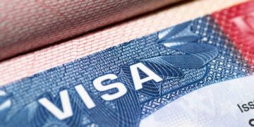 Photo of a U.S Visa. PHOTO/Courtesy.