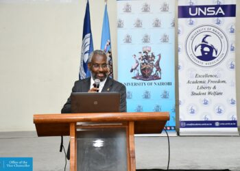 Professor Stephen G. Kiama, UoN Vice Chancellor