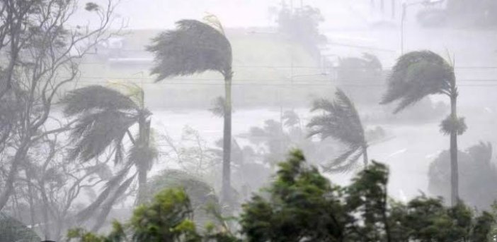 Cyclone Hidaya hits Tanzania on Saturday, May 4, 2024. PHOTO/Courtesy.