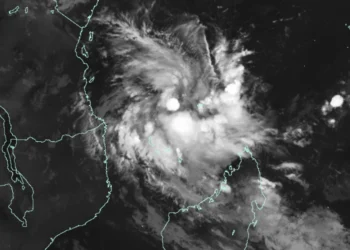 A tracker of the Tropical Cyclone Hidaya. PHOTO | X: Met Office Storms.