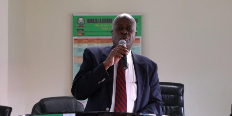 KNEC Chairman Prof Julius Nyabundi.PHOTO/KNEC.