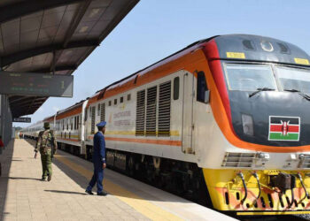 Kenya Railways train. PHOTO/Courtesy.