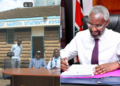 A photo collage of UoN VC Prof Stephen Kiama and UNSO leaders. PHOTO/Courtesy.