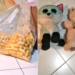A collage of Pellets of Cocaine Nabbed by the DCI and the Three Teddy Bears. PHOTO/DCI