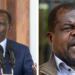 Side to side photo of President Ruto (Left) and Senetor Omtatah (Right). Photo/Courtesy