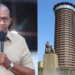 A Collage of Defence CS Aden Duale and the KICC building. PHOTO/Courtesy