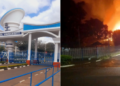 Kenyatta University Fire: Huge Fire Burns Down KU Library