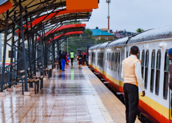 Kenya Railways SGR commuter train. PHOTO/KRS