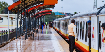 Kenya Railways SGR commuter train. PHOTO/KRS