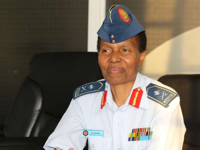 General Fatuma Ahmed; First Female Kenya Airforce Commander