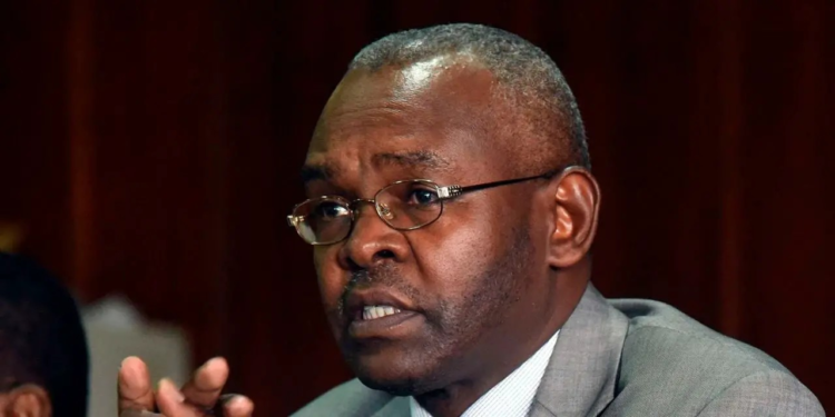 Dr. Kamau Thugge, CBS, the Governor of the Central Bank of Kenya. Photo\Courtesy