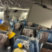 The Cabin after the emergency landing in Bangkok. Photo/Courtesy
