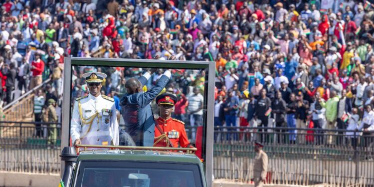 Ruto Leads Kenyans in 61st Madaraka Day Celebrations