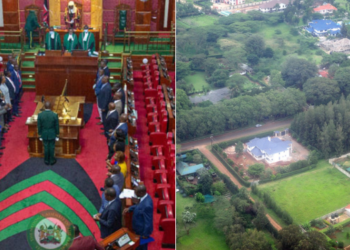 National Assembly sitting and Nairobi Suburbs. PHOTO/ Parliament of Kenya