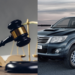 A side-to-side photo of a court clipart (left) and Toyota Hilux (right). Photo\Courtesy