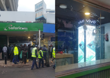 Finance Bill Protests: Mobile Phone Shop Swept Clean Nairobi
