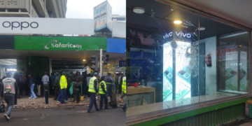 Finance Bill Protests: Mobile Phone Shop Swept Clean Nairobi