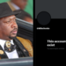 A side-to-side photo of former Nairobi Governor Mike Sonko (left) and his twitter (X) account. Photo/Sonko (Facebook)