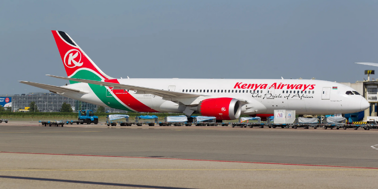 Kenya Airways. Photo/Courtesy