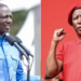 A photo collage of President William Ruto and EFF Party leader Julius Malema. PHOTO/Courtesy.