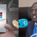 A side-to-side photo of President William Ruto (right) and Hustler Fund logo. photo/courtesy