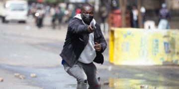 Man Shooting iduring Protests