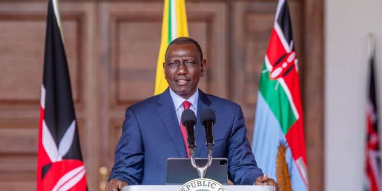 President William Ruto during state of the nation address on July 11, 2024.PHOTO/Courtesy.