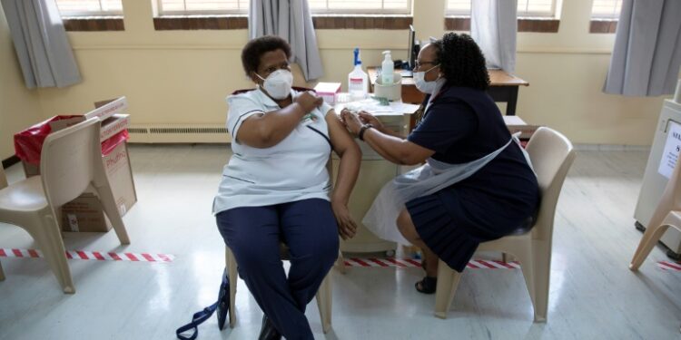 AFP | Just two percent of vaccine doses administered worldwide so far have been in Africa