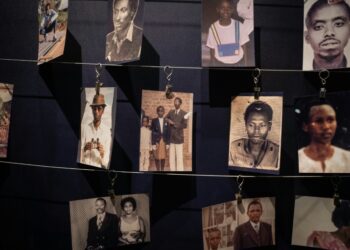 Kigali Genocide Memorial. Some 50,000 people were killed in the Bisesero area alone | AFP