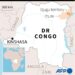 Map of DR Congo locating Ituri province and Djugu territory | AFP