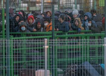 Refugees are flowing across the border into neighbouring countries like Poland | AFP