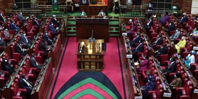Members of Parliament are set to debate the bill after the reading of the budget policy stamen by Treasury CS.Photo/Courtesy