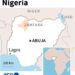 Map of Nigeria locating Zamfara state | AFP