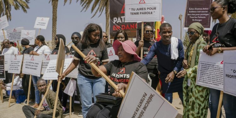 The case sparked widespread anger in Senegal, including a sit-in protest in Dakar on April 23 | AFP