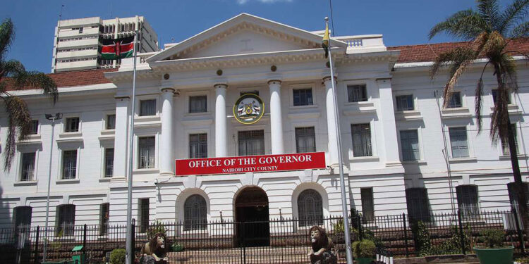 Nairobi City county headquarters.Photo/Courtesy