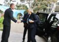 New US Ambassador to Kenya Meg Whitman is received by Eric Kneedler, Chargé d'Affaires at the American Embassy in Nairobi on Monday, August 1, 2022. PHOTO/U.S. Embassy Nairobi/Twitter