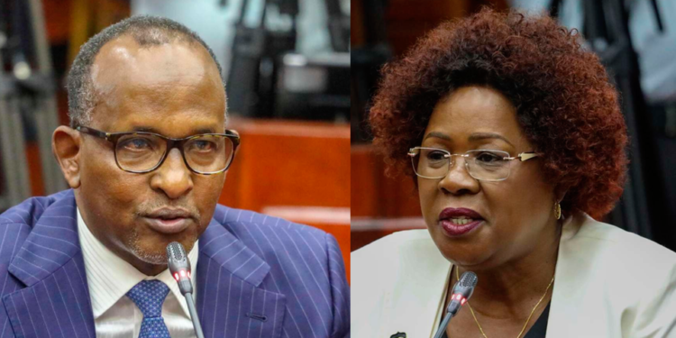 Aden Duale (left) and Alice Wahome resigned as MPs to join the Executive: IMAGE/COURTESY