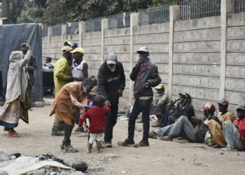 Nairobi MCAs have passed a motion seeking to remove street families from within the CBD.Photo/Courtesy