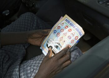 Le code de la route: Mali's highway code is in French, part of the country's colonial legacy: IMAGE/AFP