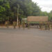 Officers from the General Service Unit (GSU) at a barricade on Procession Way Nairobi.PHOTO/COURTESY