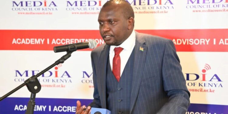 Media Council of Kenya (MCK) CEO David Omwoyo.PHOTO/COURTESY