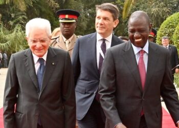 H.E President Ruto with H.E. Sergio Mattarella, President of the Republic of Italy: IMAGE/Courtesy