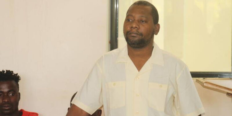 Controversial Pastor Paul Mackenzie Nthenge at the Malindi chief magistrates court on Monday 6, May 2019.Photo/Courtesy