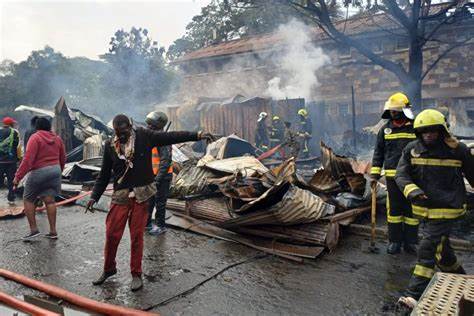 Traders Counting Losses after Mutindwa Market Fire

Photo Courtesy
