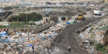 A view of the Dandora dumpsite. Respiratory illnesses are common in the area and its environs .Photo/Courtesy